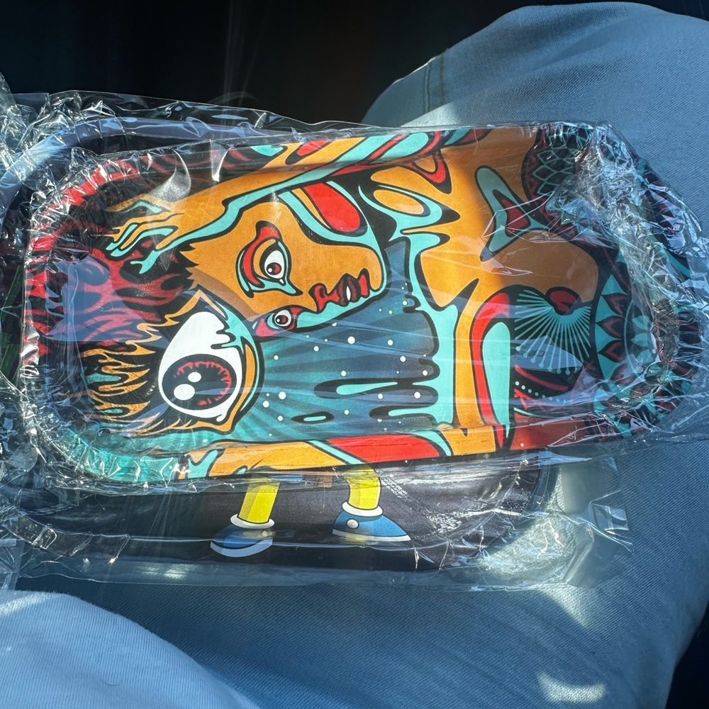 Colorful Graphic Clutch